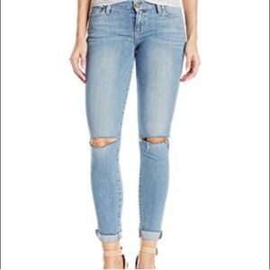 Paige Denim Verdugo Ankle Vivian Destructed Jeans 27